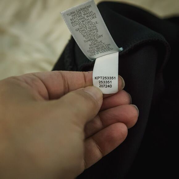 J. Jill Size Large L Black Wearever Collection Smooth Fit Faux Suede Leggings - Picture 6 of 7